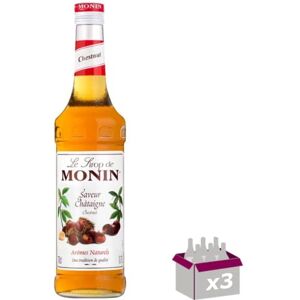 Wine And More Lot de 3 Sirop Chataigne 70cL - Publicité Wine And More Lot de 3 Sirop Chataigne 70cL - Publicité