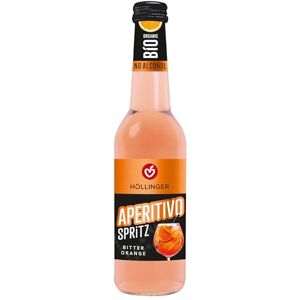 Höllinger Aperitivo Spritz Bio Sans Alcool, Jus de Orange Amère, Bouteilles en Verre, 12 x 330ml - Publicité Höllinger Aperitivo Spritz Bio Sans Alcool, Jus de Orange Amère, Bouteilles en Verre, 12 x 330ml - Publicité