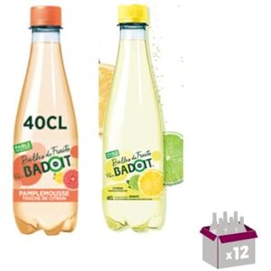 Wine And More Badoit : Eau gazeuse citron et citron vert (6x40cl) & Eau gazeuse pamplemousse citron (6x40cl) - Publicité Wine And More Badoit : Eau gazeuse citron et citron vert (6x40cl) & Eau gazeuse pamplemousse citron (6x40cl) - Publicité