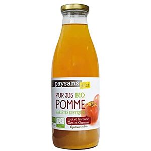 PAYSANS D'ICI Jus de pomme du Lot et Garonne bio & équitable 1L Bouteille 1 pièce - Publicité PAYSANS D'ICI Jus de pomme du Lot et Garonne bio & équitable 1L Bouteille 1 pièce - Publicité
