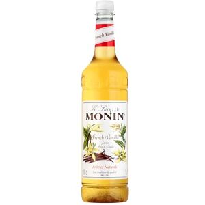 Monin Sirop de vanille française de qualité supérieure pour café et cocktails. Convient aux végétaliens, sans allergènes, saveurs et colorants 100% naturels - Publicité Monin Sirop de vanille française de qualité supérieure pour café et cocktails. Convient aux végétaliens, sans allergènes, saveurs et colorants 100% naturels - Publicité