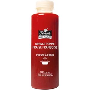 Florette Jus Orange Pomme Fraise Framboise 700 ml - Publicité Florette Jus Orange Pomme Fraise Framboise 700 ml - Publicité