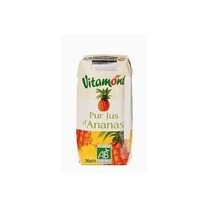 VITAMONT JUS D'ANANAS Brick 200 ML - Publicité VITAMONT JUS D'ANANAS Brick 200 ML - Publicité