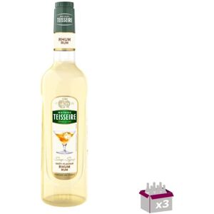 Wine And More Lot de 3 TEISSEIRE Sirop Rhum 70cL - Publicité Wine And More Lot de 3 TEISSEIRE Sirop Rhum 70cL - Publicité