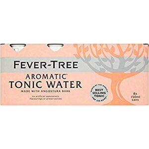 FEVER-TREE Fever Tree Aromatic Tonic Water in Cans 24x150ml - Publicité FEVER-TREE Fever Tree Aromatic Tonic Water in Cans 24x150ml - Publicité