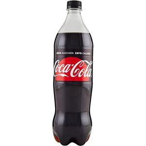 Coca-Cola Cola-Cola Zero Lot de 6 courgettes sans sucre Italian Boisson non alcoolisée PET 1Lt Coca Cola - Publicité Coca-Cola Cola-Cola Zero Lot de 6 courgettes sans sucre Italian Boisson non alcoolisée PET 1Lt Coca Cola - Publicité