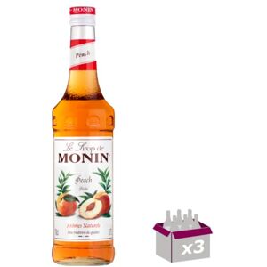 Wine And More Lot de 3 Sirop Pêche 1L - Publicité Wine And More Lot de 3 Sirop Pêche 1L - Publicité