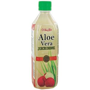 Bo Time CHIN CHIN Boisson Jus d'Aloe Vera et Litchi/Lychee 500ml Marque Chin Chin (Lot de 24 bouteilles) - Publicité Bo Time CHIN CHIN Boisson Jus d'Aloe Vera et Litchi/Lychee 500ml Marque Chin Chin (Lot de 24 bouteilles) - Publicité