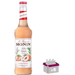 Wine And More Lot de 6 Sirop Pêche blanche 70cL - Publicité Wine And More Lot de 6 Sirop Pêche blanche 70cL - Publicité