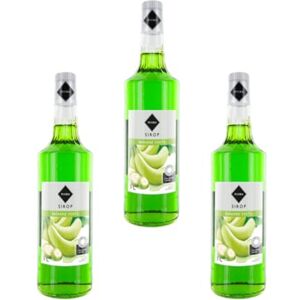 Wine And More Lot de 3 Sirops Rioba Banane verte 3x1L - Publicité Wine And More Lot de 3 Sirops Rioba Banane verte 3x1L - Publicité