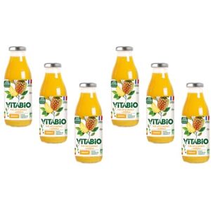 Vitabio 100% Pur Jus Ananas 50 cl PACK de 6 BIO - Publicité Vitabio 100% Pur Jus Ananas 50 cl PACK de 6 BIO - Publicité