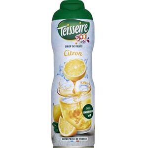Teisseire Sirop de Citron pour Boisson Rafraîchissante, Cocktails, Bidon Recyclable 60cl - Publicité Teisseire Sirop de Citron pour Boisson Rafraîchissante, Cocktails, Bidon Recyclable 60cl - Publicité