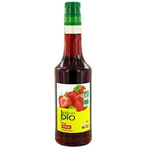 Boissons NATURE BIO Sirop De Fraise 50Cl Lot De 4 - Publicité Boissons NATURE BIO Sirop De Fraise 50Cl Lot De 4 - Publicité