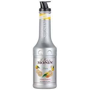 Monin Yuzu Mélange de fruits purée 1 L pour cocktails, smoothies et cocktails Sans allergènes Saveurs et colorants 100 % naturels Purée de yuzu et sirop de sucre hybride 2 en 1 - Publicité Monin Yuzu Mélange de fruits purée 1 L pour cocktails, smoothies et cocktails Sans allergènes Saveurs et colorants 100 % naturels Purée de yuzu et sirop de sucre hybride 2 en 1 - Publicité