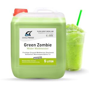 e=mk² EINKAUFEN MIT KÖPFCHEN Sirop de glace slush Green Zombie (maître forestier doux) Concentré 1:5 Bidon de 5 litres Sans azo-glycérine Convient pour machine à granité Ninja Qualité supérieure directement du - Publicité e=mk² EINKAUFEN MIT KÖPFCHEN Sirop de glace slush Green Zombie (maître forestier doux) Concentré 1:5 Bidon de 5 litres Sans azo-glycérine Convient pour machine à granité Ninja Qualité supérieure directement du - Publicité