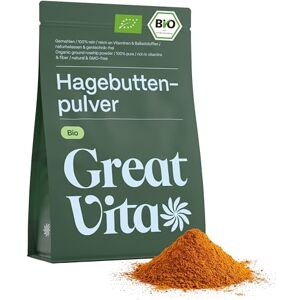 Mea Vita Poudre d'églantier biologique MeaVita, en qualité de légume cru, sans gluten, 1 paquet (1 x 1000g) - Publicité Mea Vita Poudre d'églantier biologique MeaVita, en qualité de légume cru, sans gluten, 1 paquet (1 x 1000g) - Publicité