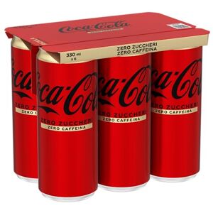 Coca-Cola Coca Cola Boisson gazeuse sans sucres sans caféine Le pack de 6x33cl - Publicité Coca-Cola Coca Cola Boisson gazeuse sans sucres sans caféine Le pack de 6x33cl - Publicité