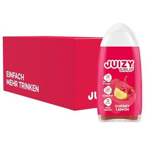 JUIZY WOW Sirop sans sucre 16 x 65ml Cherry Lemon 192L Sirop naturel pour boissons Zero Calories Vegan Bundle de 16 Boisson concentrée prête à boire More Juice Less Calories - Publicité JUIZY WOW Sirop sans sucre 16 x 65ml Cherry Lemon 192L Sirop naturel pour boissons Zero Calories Vegan Bundle de 16 Boisson concentrée prête à boire More Juice Less Calories - Publicité