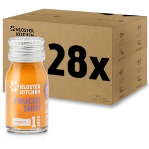 Kloster Kitchen Bio Gingembre Shot Fruit pour Enfants 1SHOT 28 x 30 ml avec des morceaux de gingembre I Shot de gingembre végétalien dans une bouteille en verre I Doux et fruité sans additifs - Publicité Kloster Kitchen Bio Gingembre Shot Fruit pour Enfants 1SHOT 28 x 30 ml avec des morceaux de gingembre I Shot de gingembre végétalien dans une bouteille en verre I Doux et fruité sans additifs - Publicité
