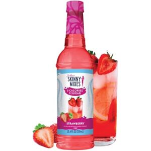 Jordan's Skinny Mixes Sirops fins Jordan's Sirop de fraise sans sucre - Publicité Jordan's Skinny Mixes Sirops fins Jordan's Sirop de fraise sans sucre - Publicité