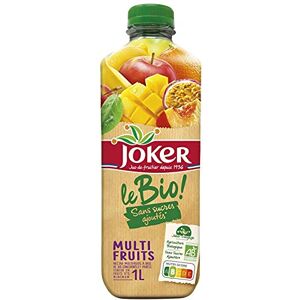 Boissons JOKER Le Bio Multifruit 1L Lot De 4 Offre Special - Publicité Boissons JOKER Le Bio Multifruit 1L Lot De 4 Offre Special - Publicité