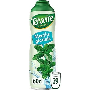 Teisseire Sirop de Menthe Glaciale pour Boisson Rafraîchissante, Cocktails, Bidon Recyclable 60cl - Publicité Teisseire Sirop de Menthe Glaciale pour Boisson Rafraîchissante, Cocktails, Bidon Recyclable 60cl - Publicité