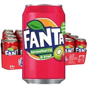 Fanta Strawberry & Kiwi blik 24x330 ml EU - Publicité Fanta Strawberry & Kiwi blik 24x330 ml EU - Publicité