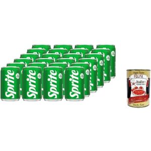 Italian Gourmet E.R. Italian Gourmet Sprite Boisson Gazeuse Citron-Citron Vert 24 x 150ml Mini Canettes Soda Pétillant Rafraîchissant Multipack Faible en Calories Pack Fête Achat en Gros + Italian Gourmet Polpa - Publicité Italian Gourmet E.R. Italian Gourmet Sprite Boisson Gazeuse Citron-Citron Vert 24 x 150ml Mini Canettes Soda Pétillant Rafraîchissant Multipack Faible en Calories Pack Fête Achat en Gros + Italian Gourmet Polpa - Publicité