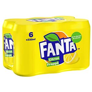 Boissons FANTA Citron Frappé Pack De 6X33Cl ( L'unité ) - Publicité Boissons FANTA Citron Frappé Pack De 6X33Cl ( L'unité ) - Publicité