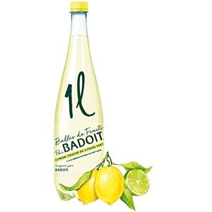 Badoit Bulles de Fruits Eaux Aromatisées Citron/Citron Vert 1L - Publicité Badoit Bulles de Fruits Eaux Aromatisées Citron/Citron Vert 1L - Publicité