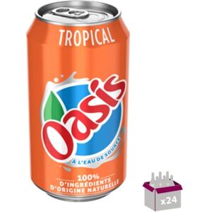 Wine And More Oasis Tropical 24 x 33 cL - Publicité Wine And More Oasis Tropical 24 x 33 cL - Publicité