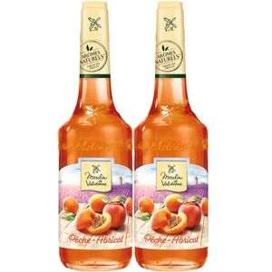 Moulin de Valdonne Sirop de Pêche Abricot pour boisson rafraîchissante, cocktail avec ou sans alcool, 2 bouteilles 70 cl - Publicité Moulin de Valdonne Sirop de Pêche Abricot pour boisson rafraîchissante, cocktail avec ou sans alcool, 2 bouteilles 70 cl - Publicité