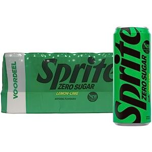 Coca-Cola Sprite Zero Sugar lemon lime sleekcan 24x33 cl NL - Publicité Coca-Cola Sprite Zero Sugar lemon lime sleekcan 24x33 cl NL - Publicité