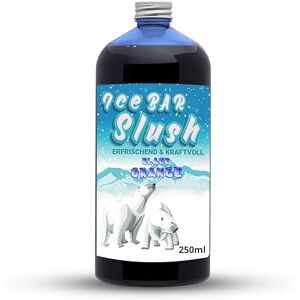 ICE Bär SLUSH ICE Ours Sirop concentré sans AZO ni glycérine Bouteille de 250 ml Concentré pour machines à glace Slushy Boissons Maker Machine à glace 1:5 à 1:20 (250 ml, bleu-orange) - Publicité ICE Bär SLUSH ICE Ours Sirop concentré sans AZO ni glycérine Bouteille de 250 ml Concentré pour machines à glace Slushy Boissons Maker Machine à glace 1:5 à 1:20 (250 ml, bleu-orange) - Publicité