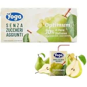 Idea Lot de 8 boîtes de jus de fruits Yoga Optimum Poire italienne 3 x 200 ml - Publicité Idea Lot de 8 boîtes de jus de fruits Yoga Optimum Poire italienne 3 x 200 ml - Publicité