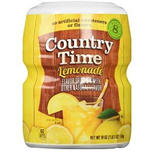 COUNTRY TIME Mélange à boisson limonade, 538 g - Publicité COUNTRY TIME Mélange à boisson limonade, 538 g - Publicité