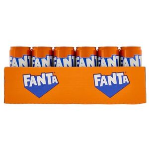 Fanta Orange 24 canettes de 33 cl (1000032674) - Publicité Fanta Orange 24 canettes de 33 cl (1000032674) - Publicité