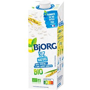BJORG Boisson Végétale Riz Nature Boisson Bio Sans Sucres Ajoutés Brique de 1 Litre - Publicité BJORG Boisson Végétale Riz Nature Boisson Bio Sans Sucres Ajoutés Brique de 1 Litre - Publicité