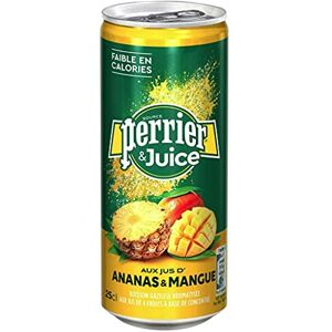 Perrier Juice Ananas Mangue 25cl (pack de 24) - Publicité Perrier Juice Ananas Mangue 25cl (pack de 24) - Publicité