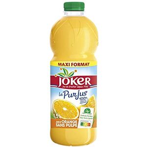 Boissons JOKER Pur Jus D'Orange Sans Pulpe 1.5L Lot De 4 Offre Special - Publicité Boissons JOKER Pur Jus D'Orange Sans Pulpe 1.5L Lot De 4 Offre Special - Publicité