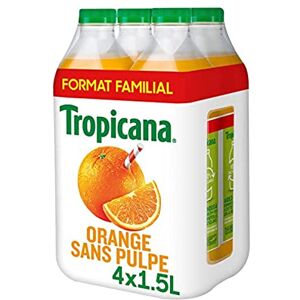 Tropicana Pure premium Jus d'orange Sans pulpe 4x1,5l - Publicité Tropicana Pure premium Jus d'orange Sans pulpe 4x1,5l - Publicité