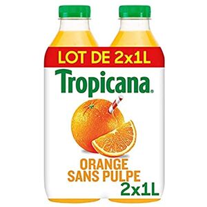 gleener Tropicana Jus d'Orange sans Pulpe, 2 x 1L - Publicité gleener Tropicana Jus d'Orange sans Pulpe, 2 x 1L - Publicité