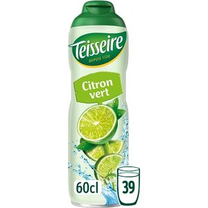 Teisseire Sirop de Citron Vert pour Boisson Rafraîchissante, Cocktails, Bidon Recyclable 60cl - Publicité Teisseire Sirop de Citron Vert pour Boisson Rafraîchissante, Cocktails, Bidon Recyclable 60cl - Publicité