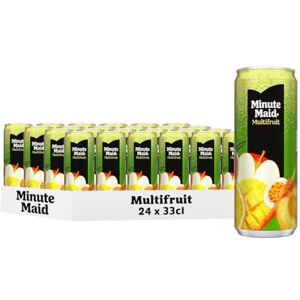 Minute Maid Multifruit, Jus de Fruits, 33cl, Pack de 24 Canettes - Publicité Minute Maid Multifruit, Jus de Fruits, 33cl, Pack de 24 Canettes - Publicité
