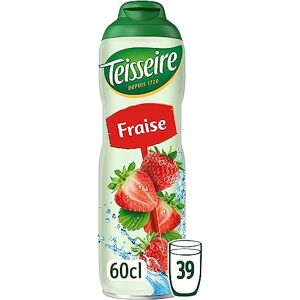 Teisseire E Sirop de Fraise, La bouteille de 60cl - Publicité Teisseire E Sirop de Fraise, La bouteille de 60cl - Publicité