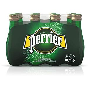 Perrier Eau minérale naturelle gazeuse Les 8 bouteilles verre de 20cl - Publicité Perrier Eau minérale naturelle gazeuse Les 8 bouteilles verre de 20cl - Publicité