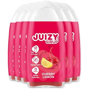 JUIZY WOW Sirop sans sucre 6 x 65ml Cherry Lemon Jusqu'à 72L Sirop naturel pour boissons Zero Calories Vegan Bundle de 6 Boisson concentrée prête à l'emploi More Juice Less Calories - Publicité JUIZY WOW Sirop sans sucre 6 x 65ml Cherry Lemon Jusqu'à 72L Sirop naturel pour boissons Zero Calories Vegan Bundle de 6 Boisson concentrée prête à l'emploi More Juice Less Calories - Publicité