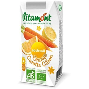 VITAMONT TETRA JUS COCKTAIL ORANGE/CAROTTE/CITRON 20CL - Publicité VITAMONT TETRA JUS COCKTAIL ORANGE/CAROTTE/CITRON 20CL - Publicité