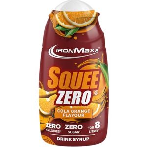 IronMaxx Sirop sans sucre Cola Orange 65 ml – Sirop concentré zéro calorie pour boisson aromatisée, sans sucre, idéal pour diluer jusqu’à 8 litres, usage fitness et hydratation quotidienne - Publicité IronMaxx Sirop sans sucre Cola Orange 65 ml – Sirop concentré zéro calorie pour boisson aromatisée, sans sucre, idéal pour diluer jusqu’à 8 litres, usage fitness et hydratation quotidienne - Publicité