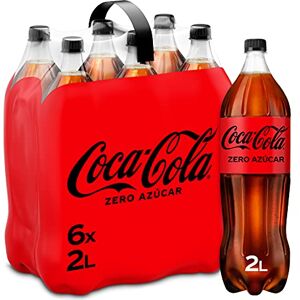 Coca-Cola Zero Sucre Soda de cola sans sucre, sans calories Pack de 6 bouteilles 2L - Publicité Coca-Cola Zero Sucre Soda de cola sans sucre, sans calories Pack de 6 bouteilles 2L - Publicité